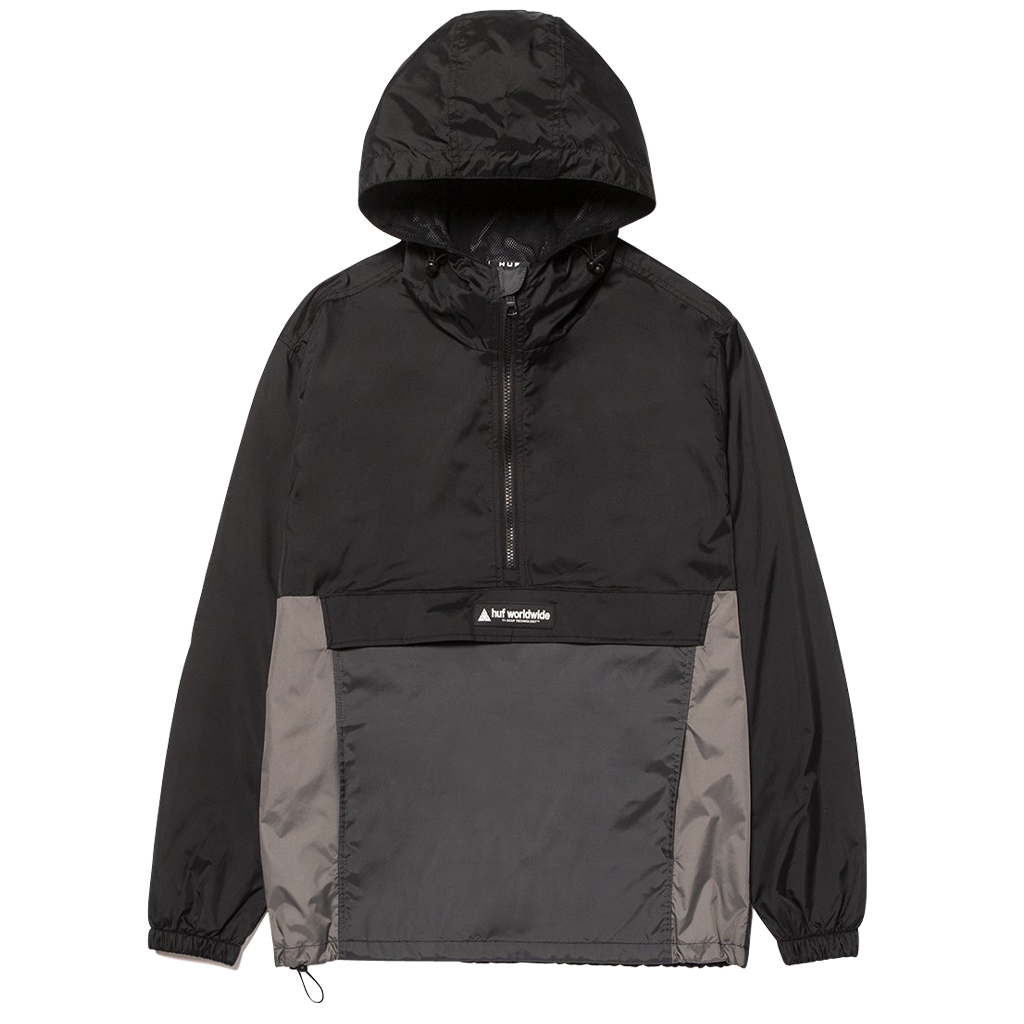 Huf Wave Anorak Jacke (black) - Blue Mountain Store