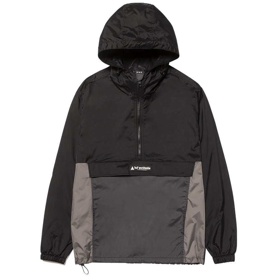 Huf Wave Anorak Jacke (black) - Blue Mountain Store