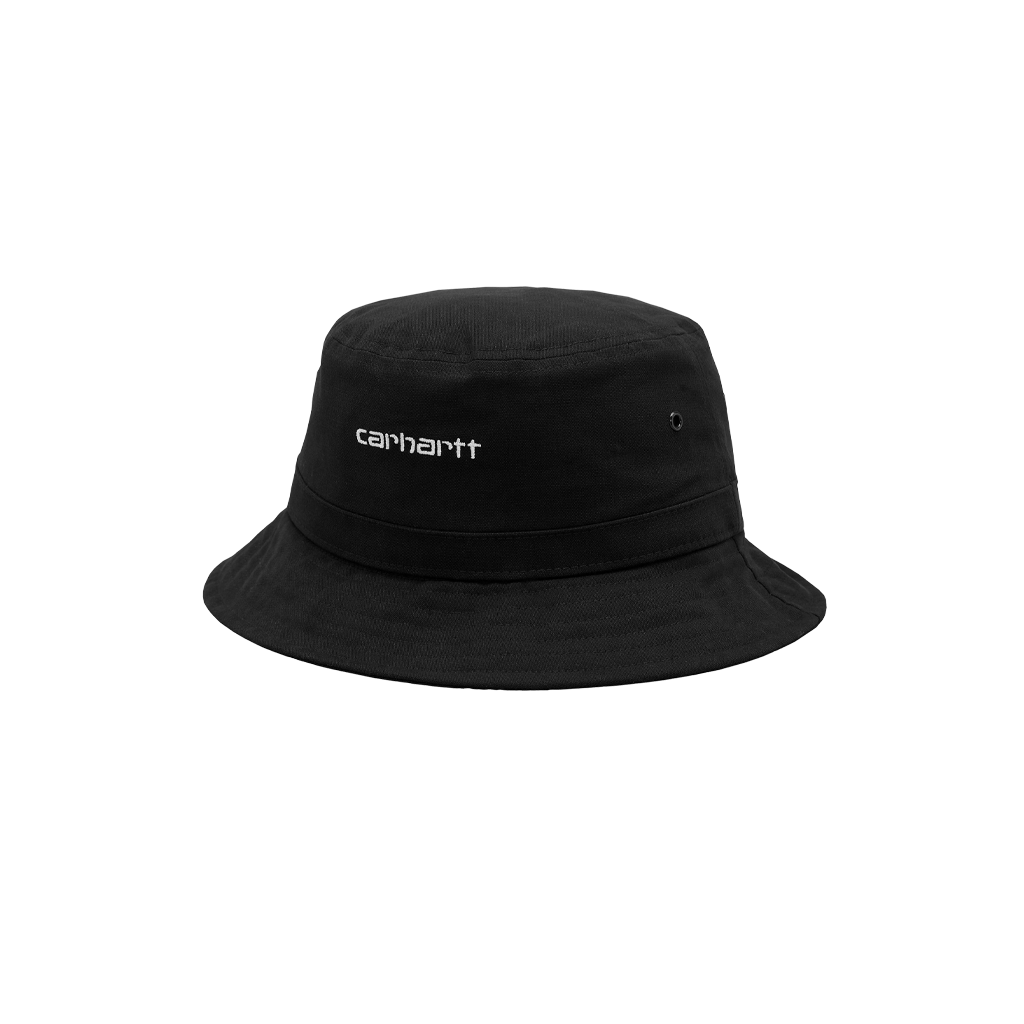 Carhartt WIP Script Bucket Hat (black/white) - Blue Mountain Store