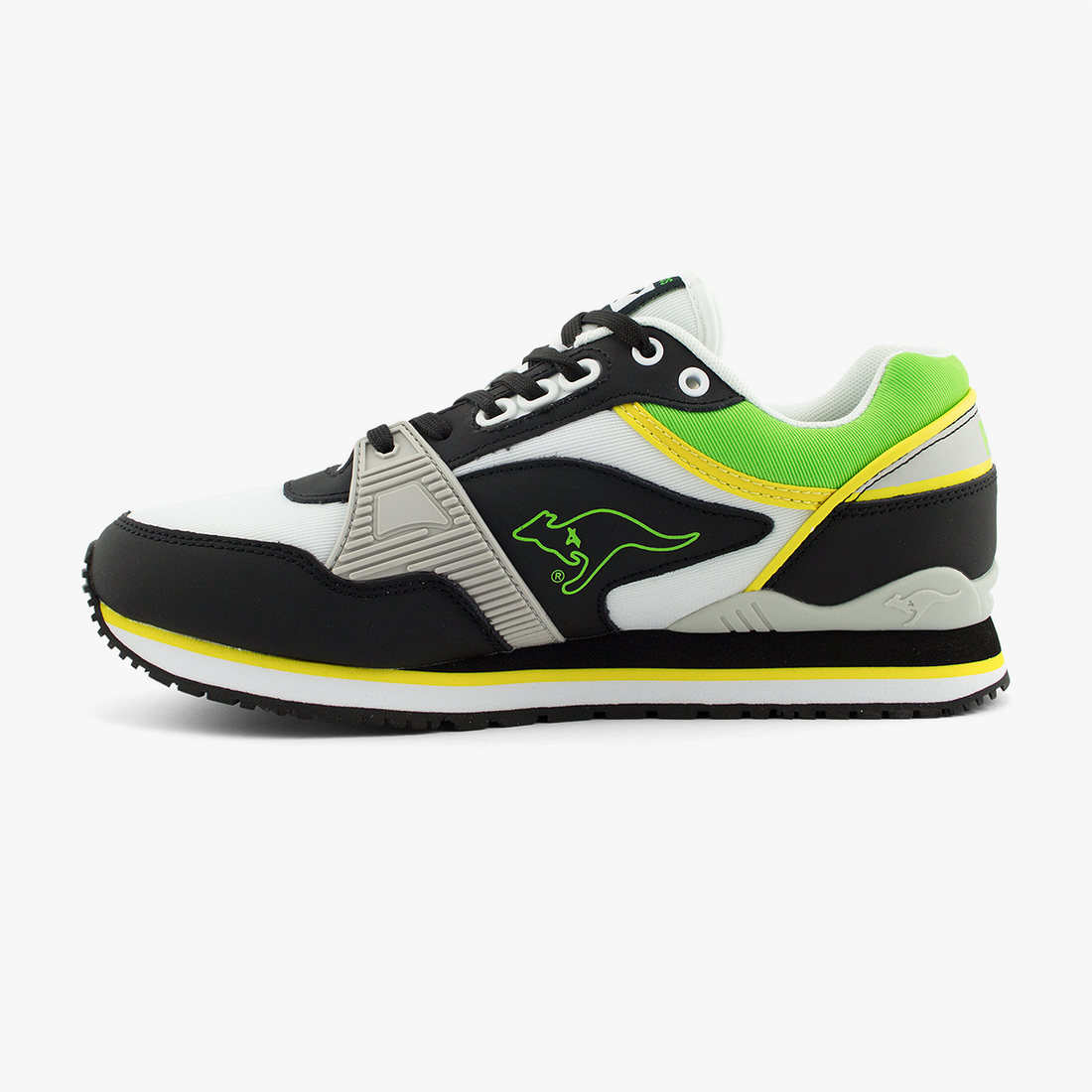Kangaroos Shield OG (schwarz/grün)-Footwear-Blue Mountain Store