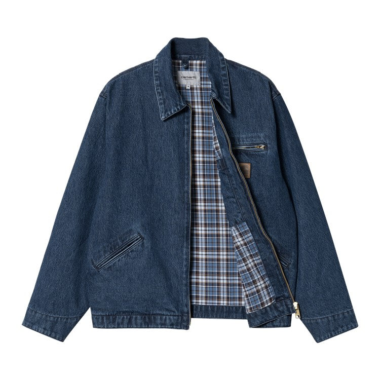 Carhartt WIP Rider Jacket (blue stone washed) - Blue Mountain Store