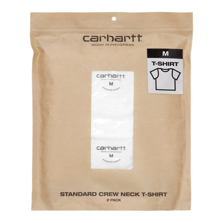 Carhartt WIP Standard Crewneck T-Shirt (white) - Blue Mountain Store