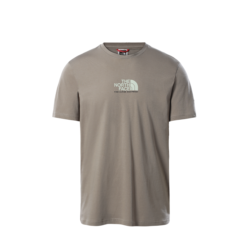 The North Face Fine Alpine Equipment Tee (mineral grey) - Blue Mountain Store