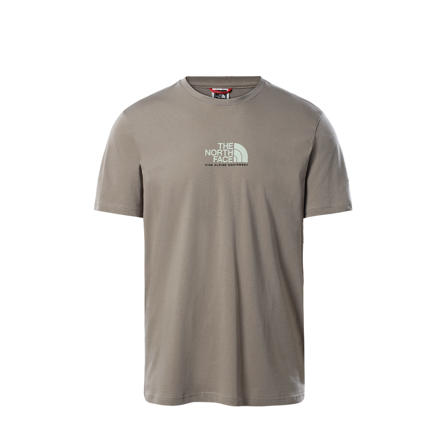 The North Face Fine Alpine Equipment Tee (mineral grey) - Blue Mountain Store