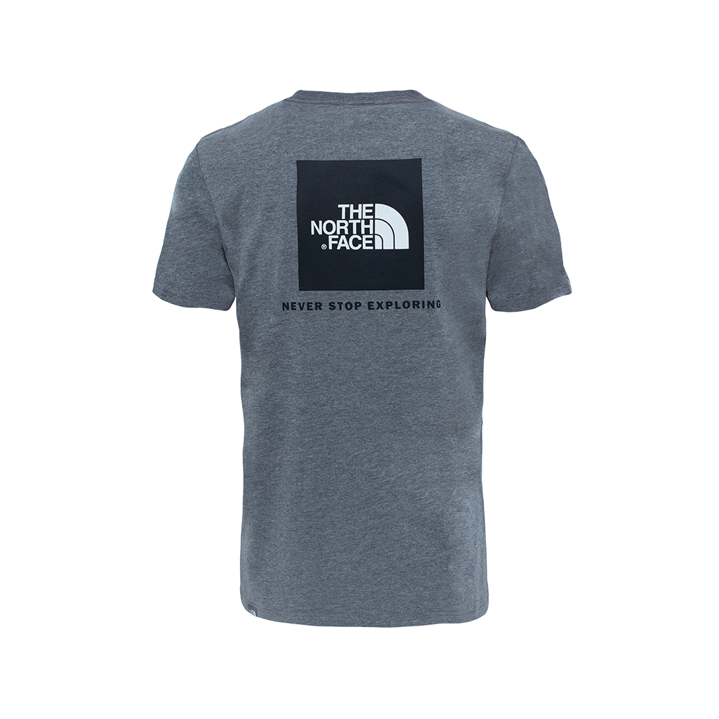 The North Face Red Box Tee (medium grey) - Blue Mountain Store