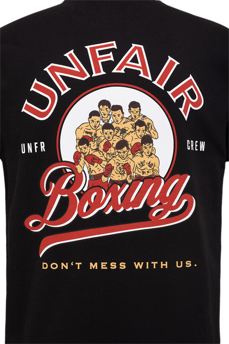 Unfair Athletics Boxing Mob T-Shirt (black) - Blue Mountain Store