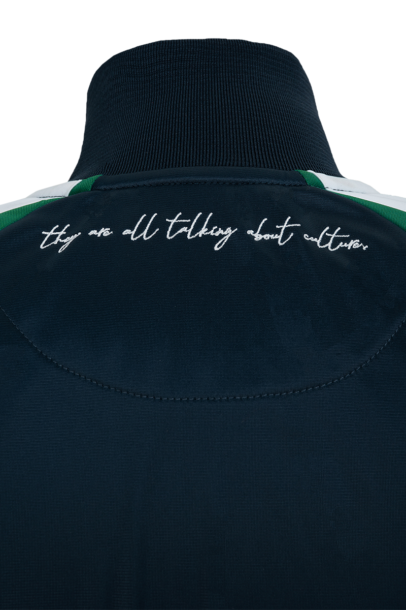 Unfair Athletics Two Side Tracktop (navy/green) - Blue Mountain Store