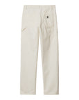 Carhartt WIP Women Pierce Pant Straight (off-white/rinsed) - Blue Mountain Store