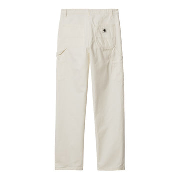 Carhartt WIP Women Pierce Pant Straight (off-white/rinsed) - Blue Mountain Store