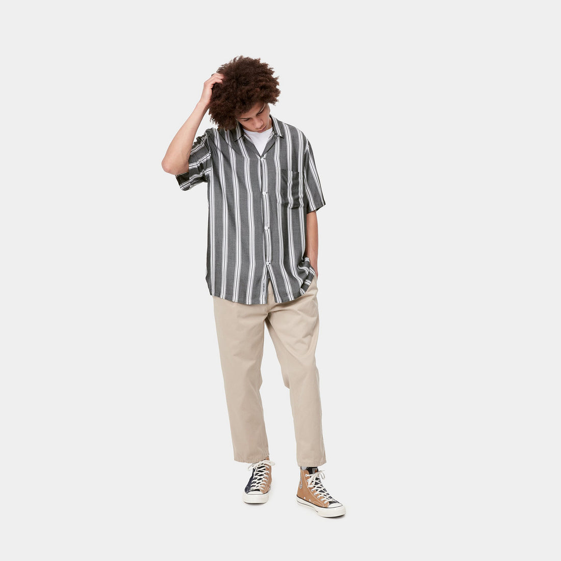 Carhartt WIP Abbott Pant (wall stoned washed) - Blue Mountain Store