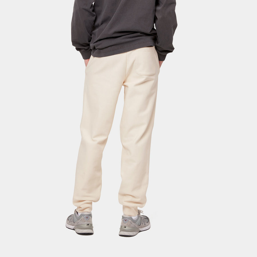 Carhartt WIP American Script Jogging Pant (natural) - Blue Mountain Store