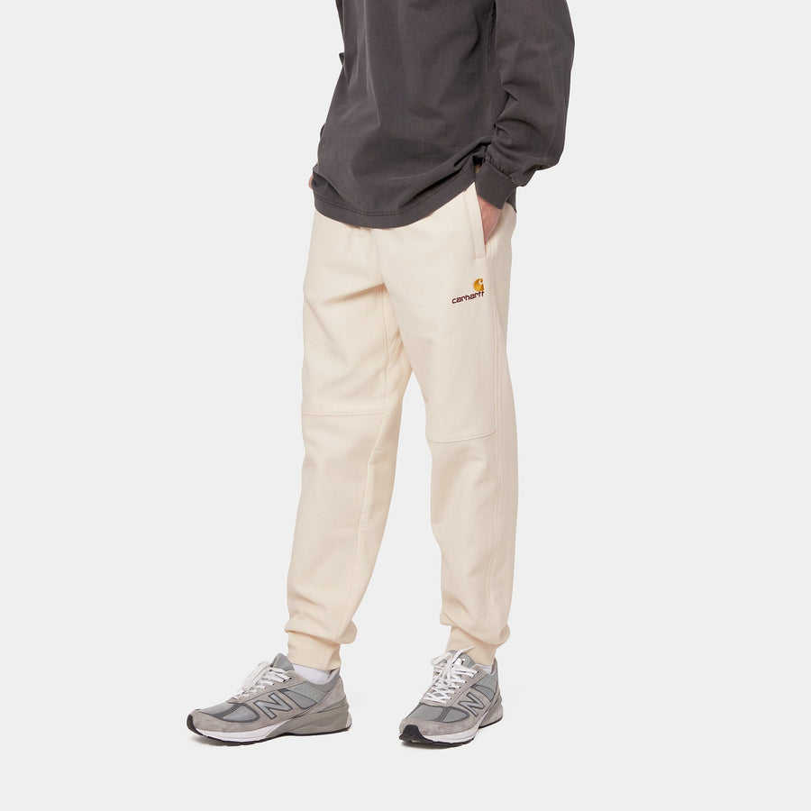 Carhartt WIP American Script Jogging Pant (natural) - Blue Mountain Store