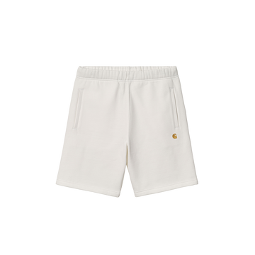 Carhartt WIP Chase Sweat Short (Wax / Gold) - Blue Mountain Store