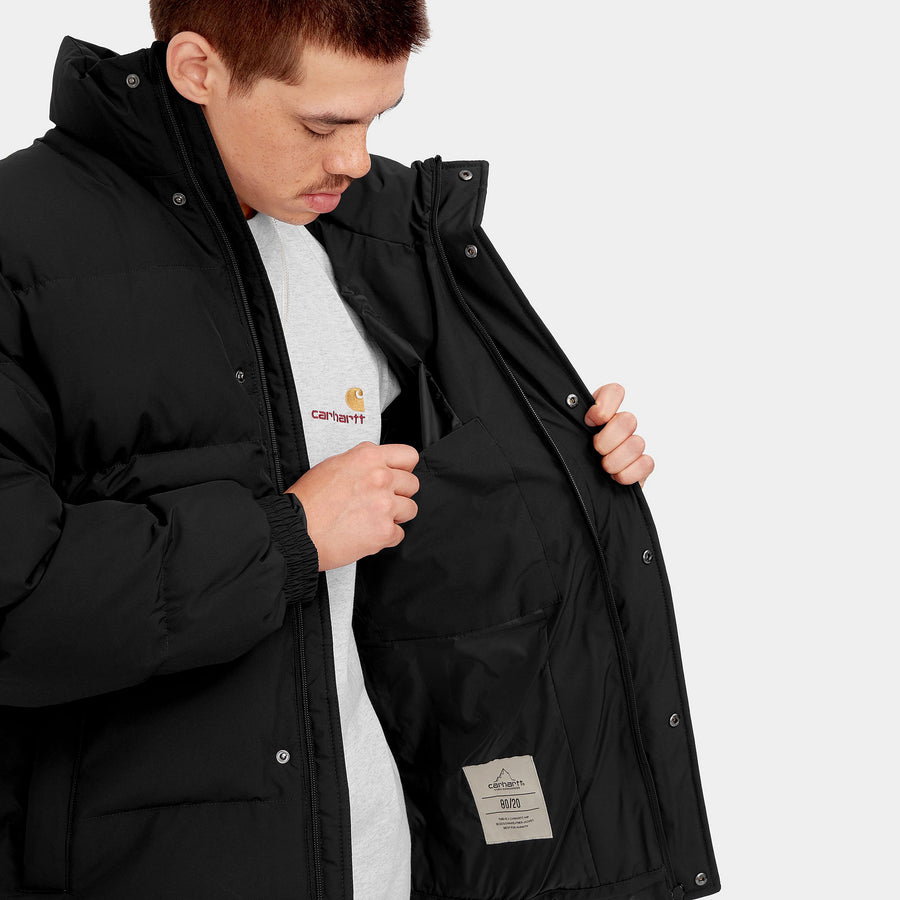 Carhartt WIP Danville Jacket (black/white) - Blue Mountain Store