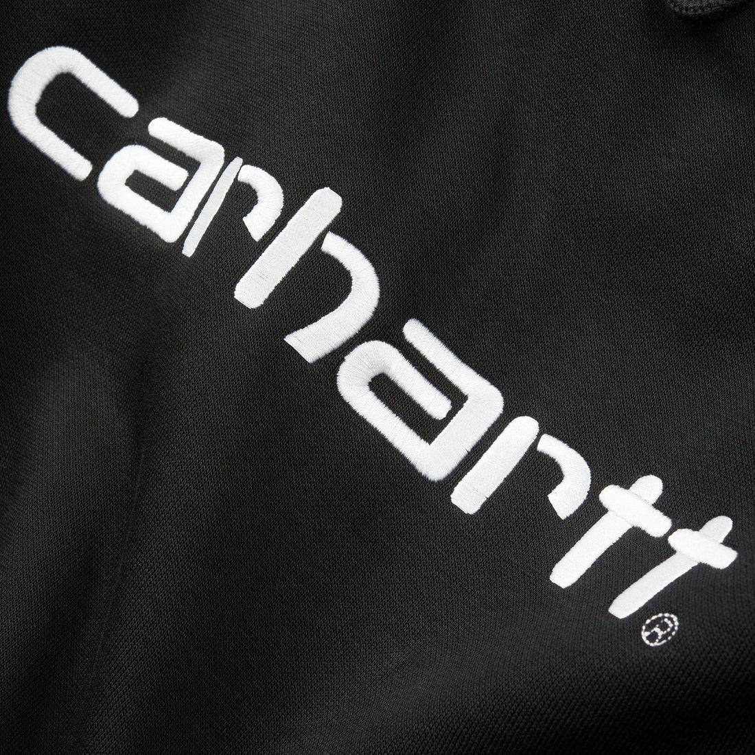 Carhartt WIP Hooded Carhartt Sweat (black/white) - Blue Mountain Store