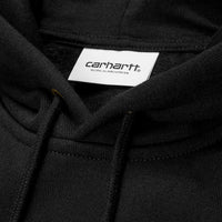 Carhartt WIP Hooded Chase Sweat (black/gold) - Blue Mountain Store