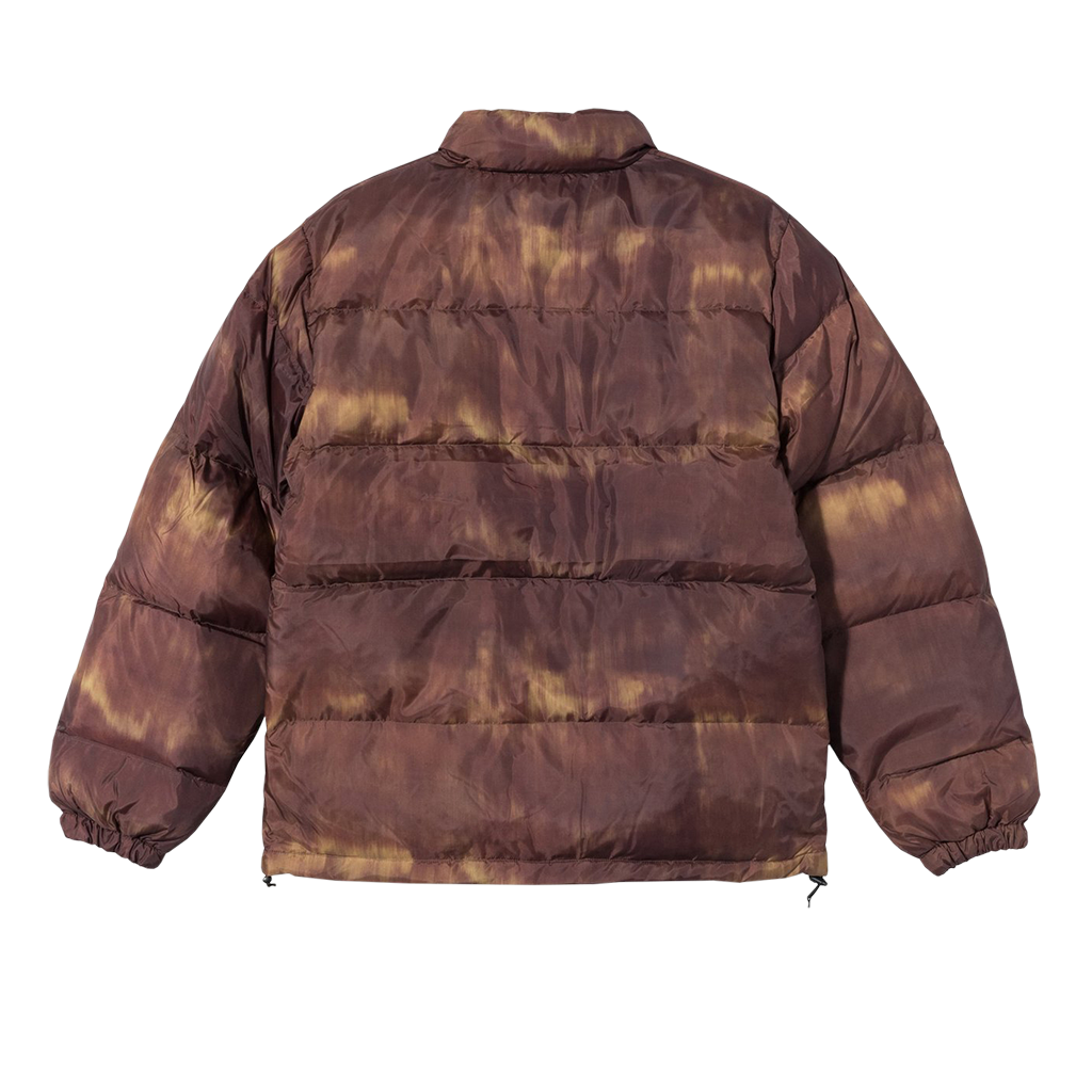 Stüssy Aurora Puffer Jacket (brown) - Blue Mountain Store