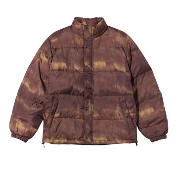 Stüssy Aurora Puffer Jacket (brown) - Blue Mountain Store