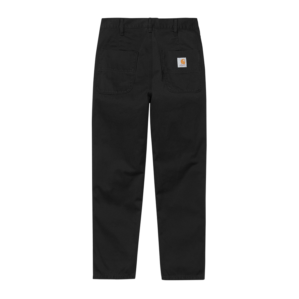 Carhartt WIP Abbott Pant (black rinsed) - Blue Mountain Store