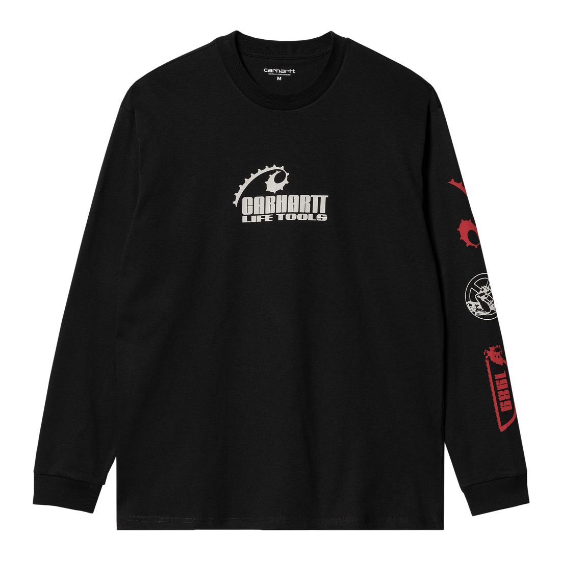 Carhartt WIP L/S Life Tools T-Shirt (black) - Blue Mountain Store