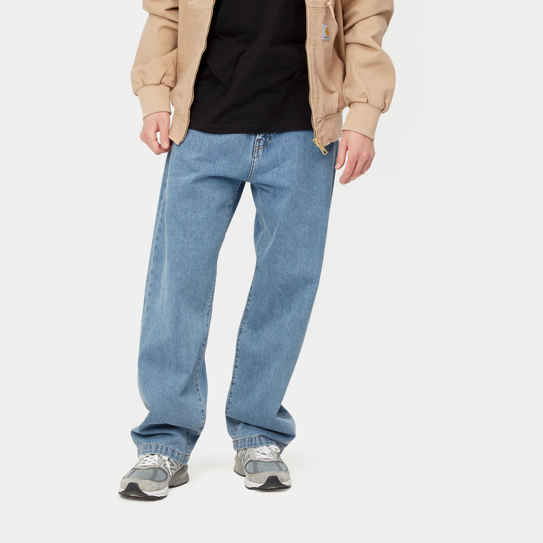 Carhartt WIP Landon Pant (blue heavy stone wash) - Blue Mountain Store