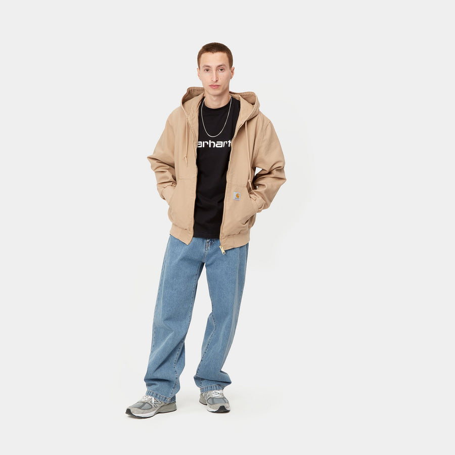 Carhartt WIP Landon Pant (blue heavy stone wash) - Blue Mountain Store
