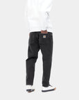 Carhartt WIP Newel Pant (black stone washed) - Blue Mountain Store