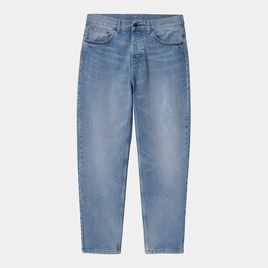 Carhartt WIP Newel Pant (blue light used wash) - Blue Mountain Store