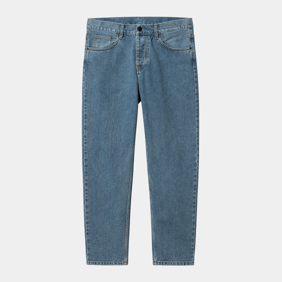 Carhartt WIP Newel Pant (blue stone bleached) - Blue Mountain Store
