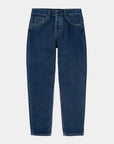 Carhartt WIP Newel Pant (blue stone washed) - Blue Mountain Store