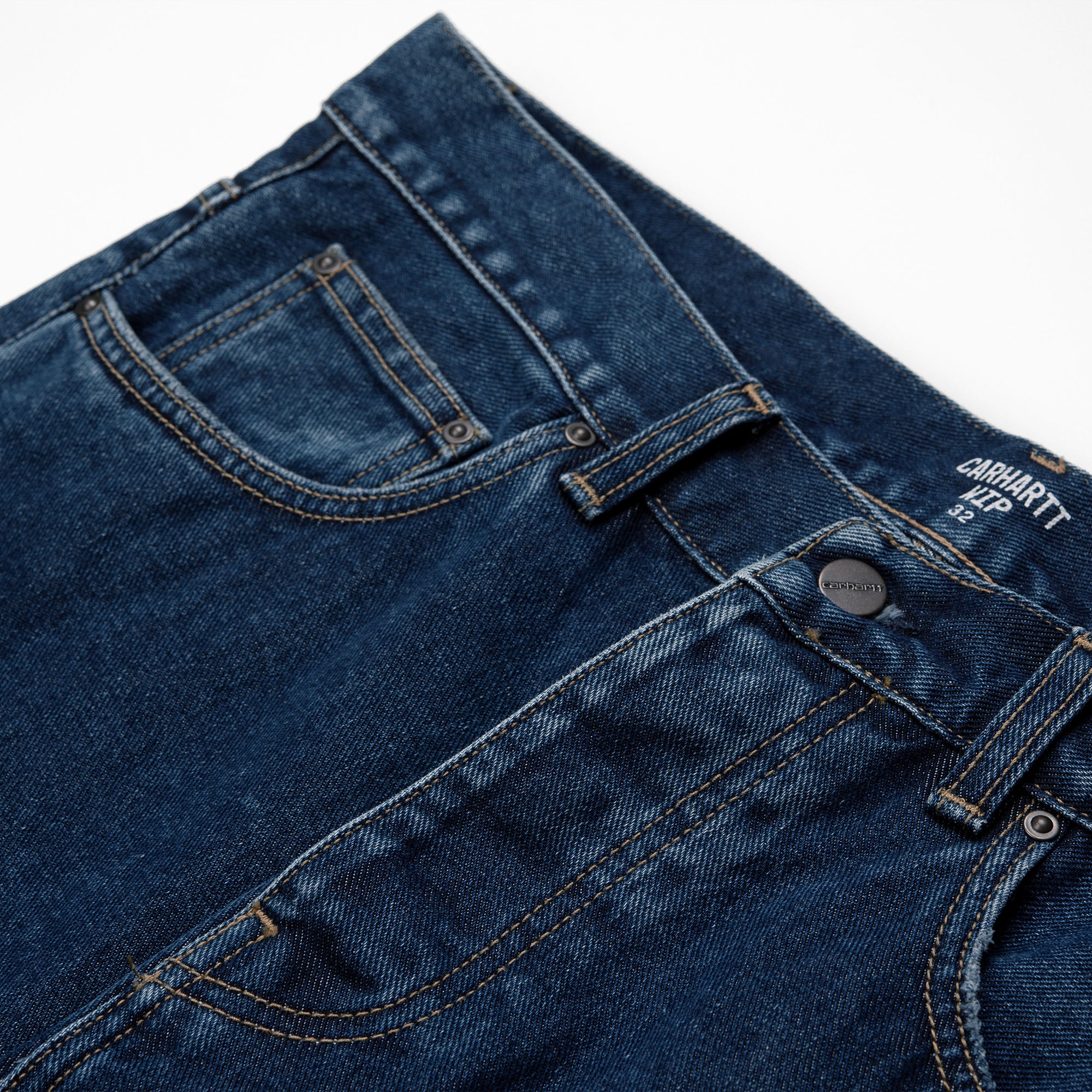 Carhartt WIP Newel Pant (blue stone washed) - Blue Mountain Store