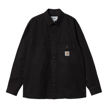 Carhartt WIP Reno Shirt Jac (black/garment dyed) - Blue Mountain Store