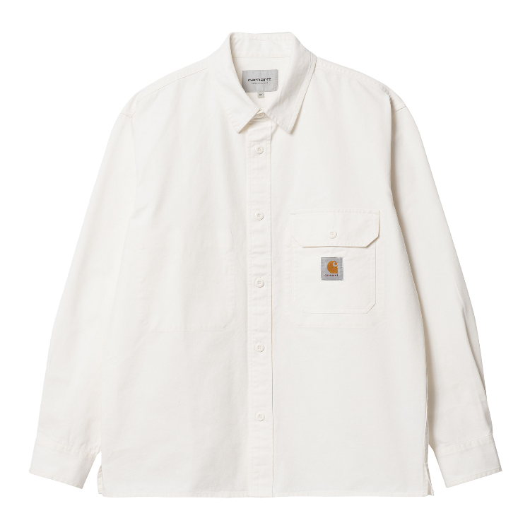 Carhartt WIP Reno Shirt Jac (off white/garment dyed) - Blue Mountain Store