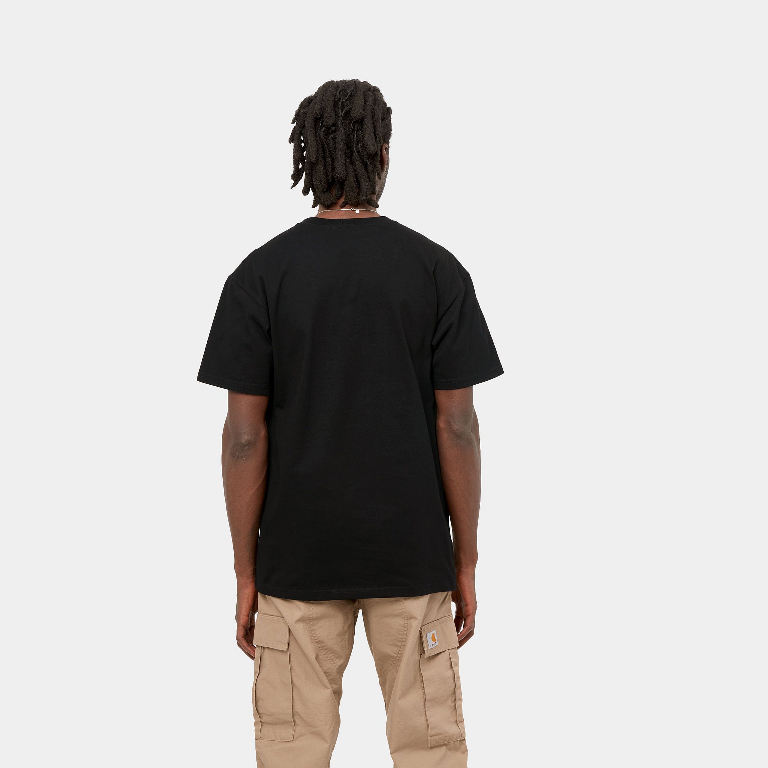 Carhartt WIP S/S Chase T-Shirt (black/gold) - Blue Mountain Store
