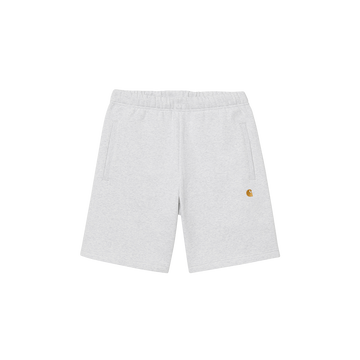 Carhartt Chase Sweat Short (ash heather/gold) - Blue Mountain Store