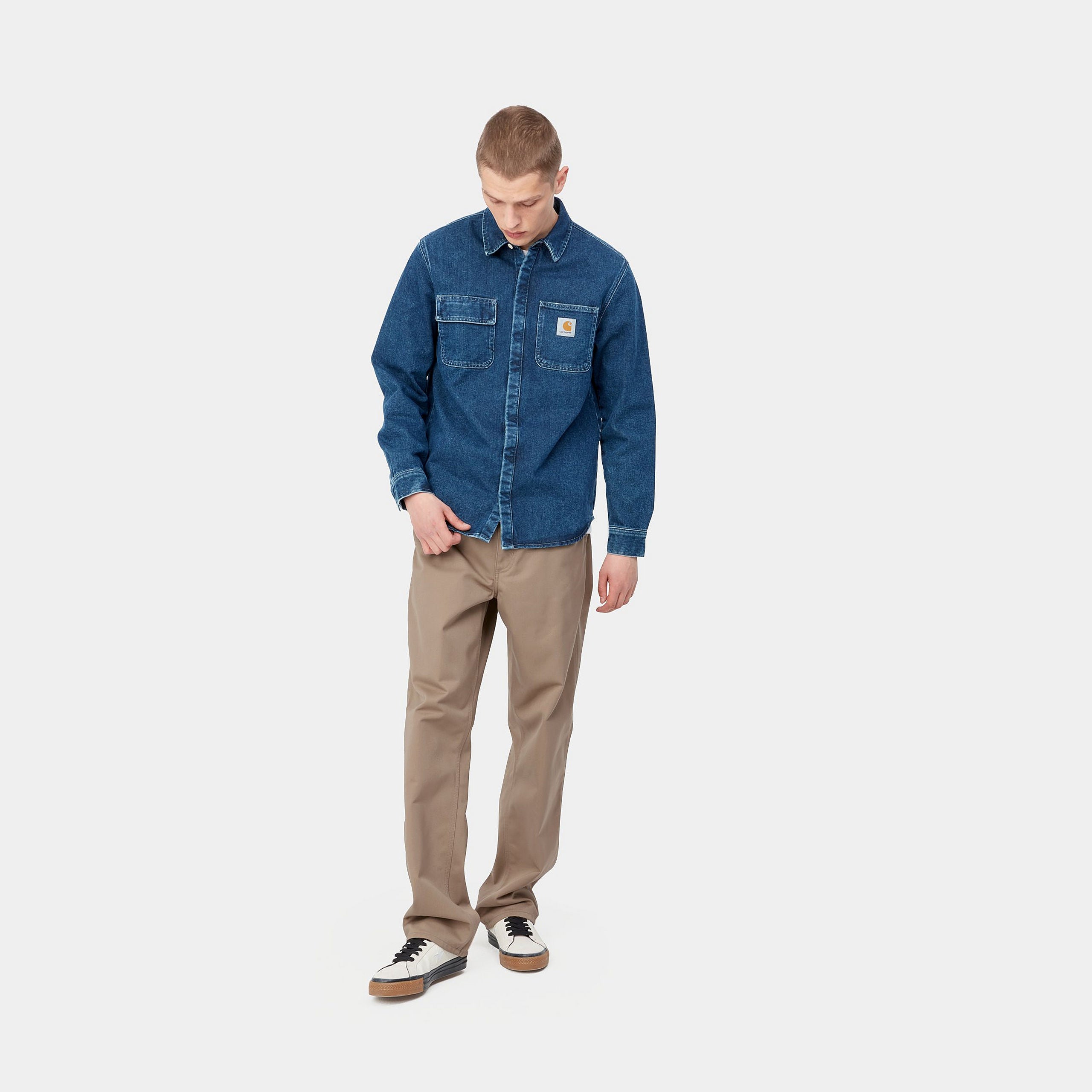 Carhartt WIP Simple Pant (leather rinsed) - Blue Mountain Store