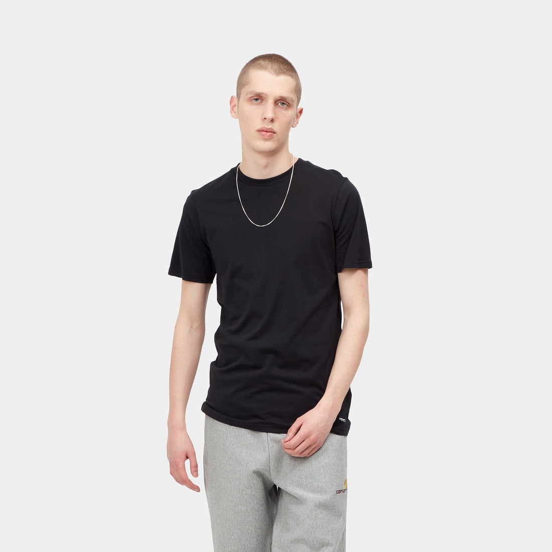 Carhartt WIP Standard Crewneck T-Shirt (black) - Blue Mountain Store