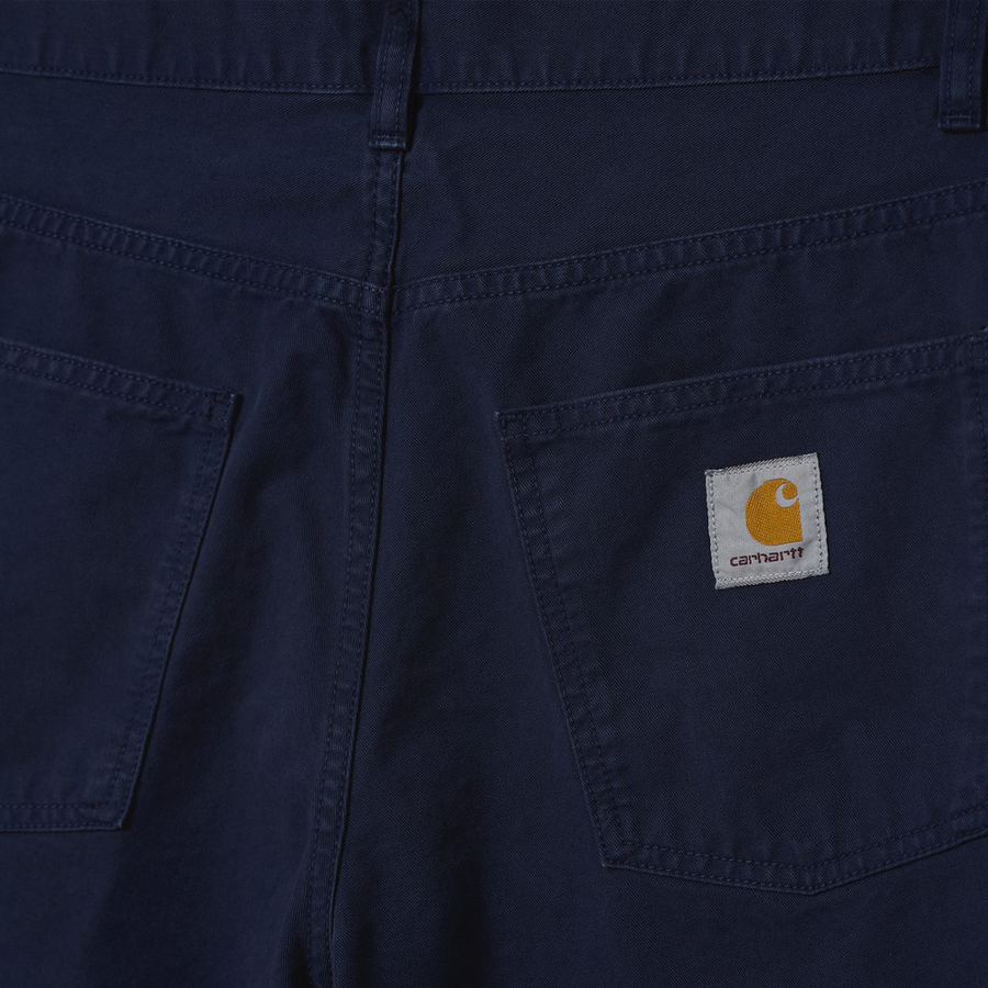 Carhartt WIP Newel Short (blue/garment dyed) - Blue Mountain Store