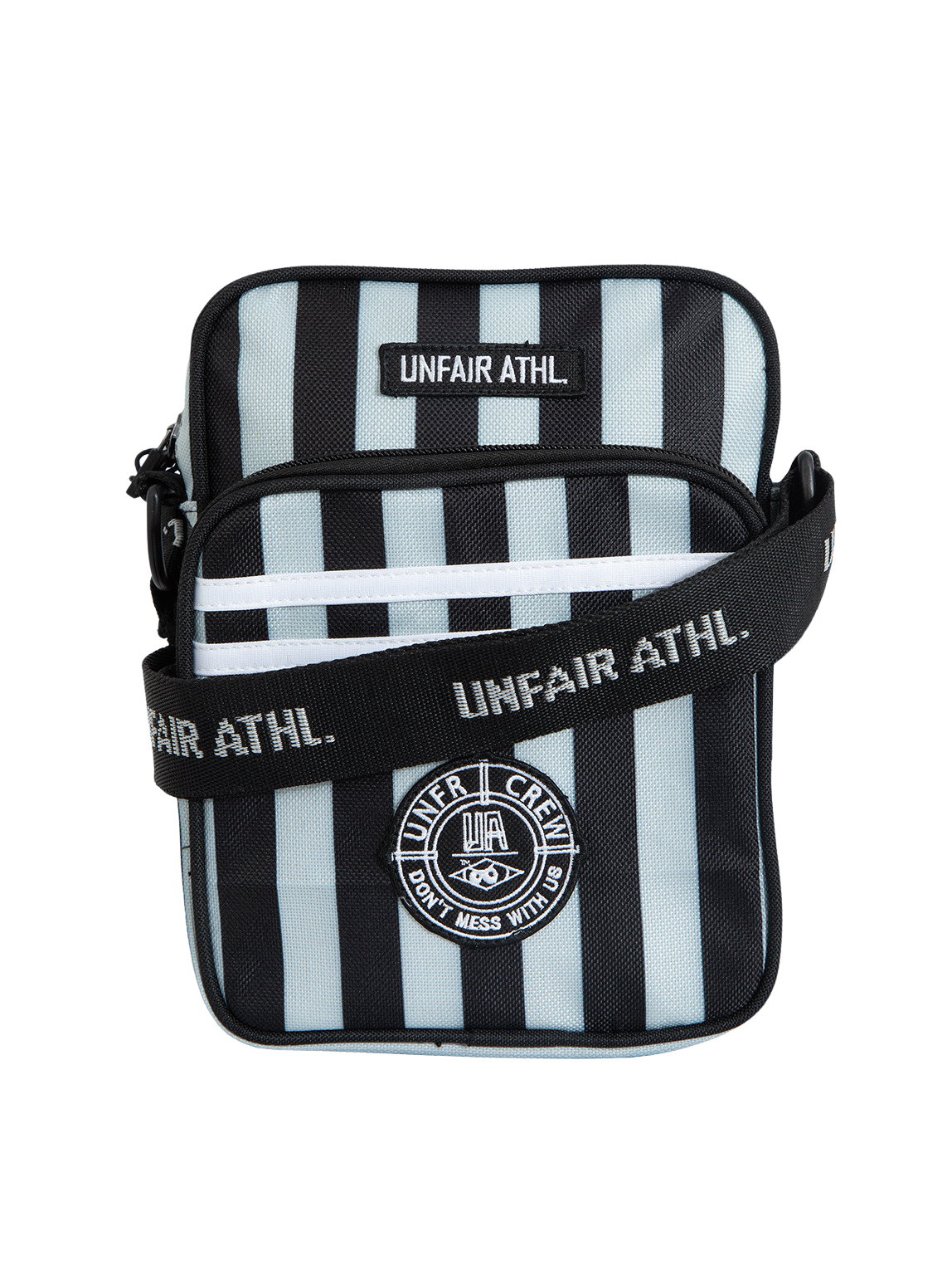 Unfair Athletics DMWU Striped Bag (grey) - Blue Mountain Store