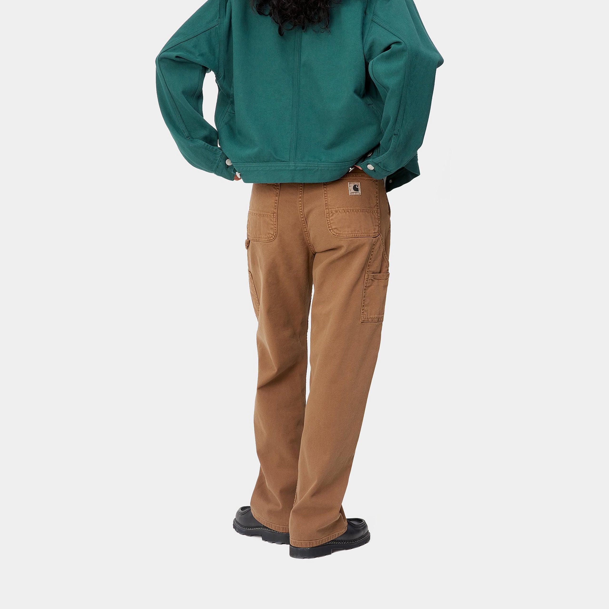 Carhartt WIP Women Pierce Pant Straight (tamarind/faded) - Blue Mountain Store